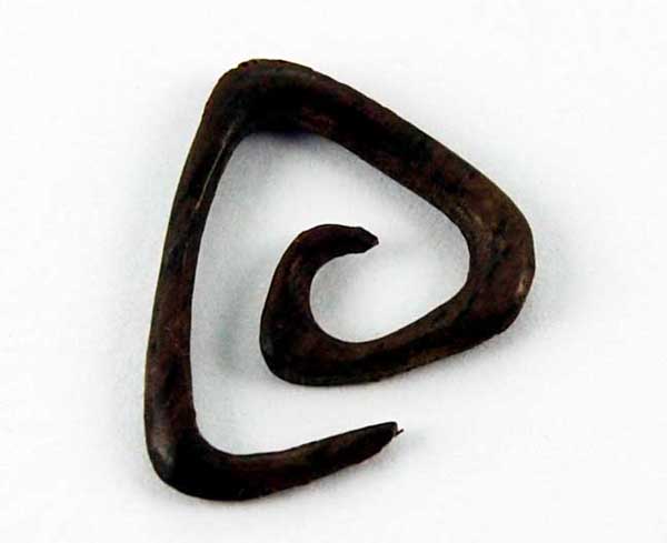 Body Piercing Expander Wood Triangle 2mm