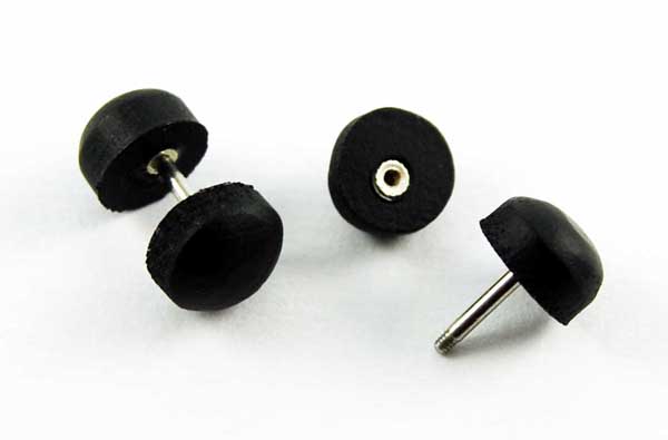 Body Piercing Fake Wood Plugs  Pair