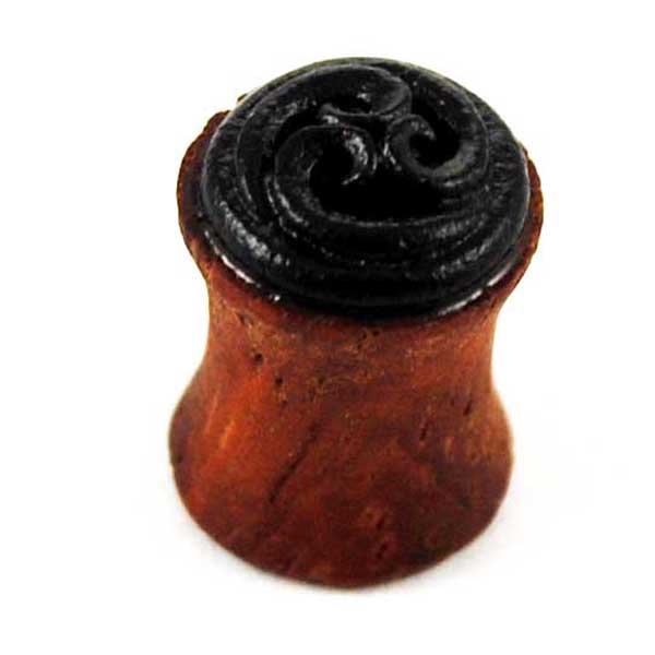 Body Piercing Plug Wood 8mm