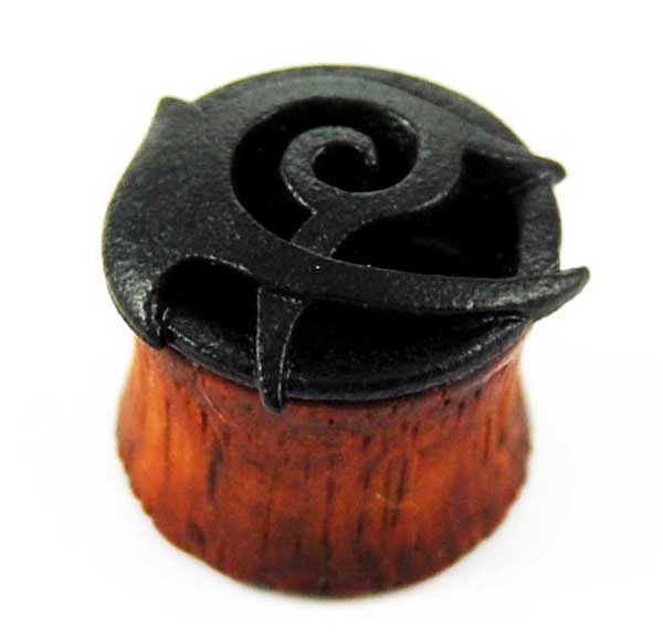 Body Piercing Plug Wood 14mm