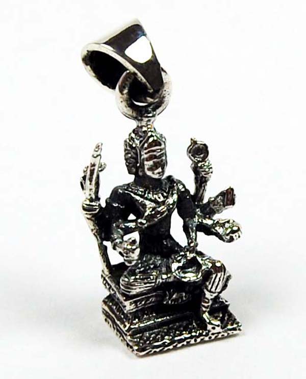 Pendant Silver Tara On Base