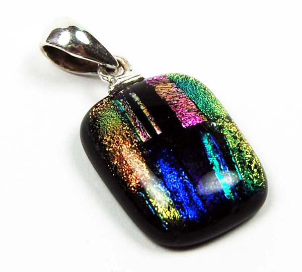 Pendant Silver Decorlic Rectangle Small