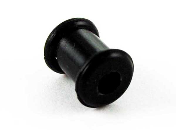 Body Piercing Tunnel Black Silicone 5mm