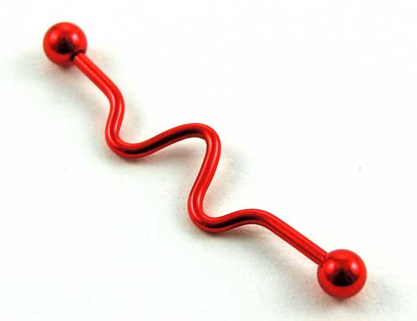 Bp Scaffold Wavy Red