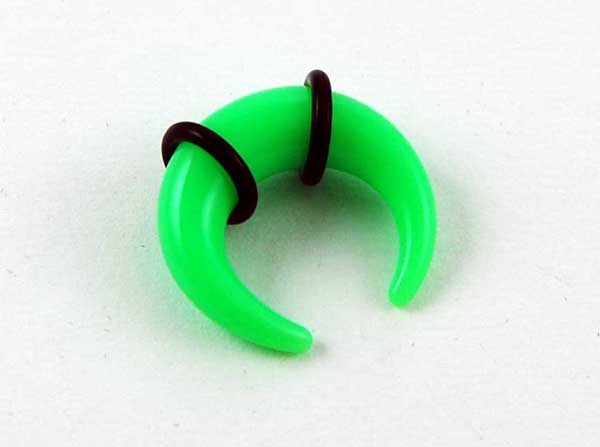 Body Piercing Stretcher Claw Green Neon 8mm