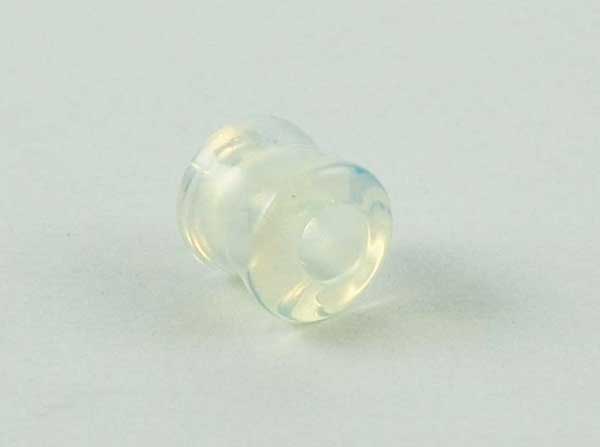 Body Piercing Plug Hollow Moonstone 11mm