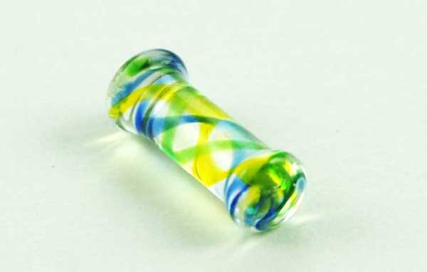 Body Piercing Plug Glass 8mm Green
