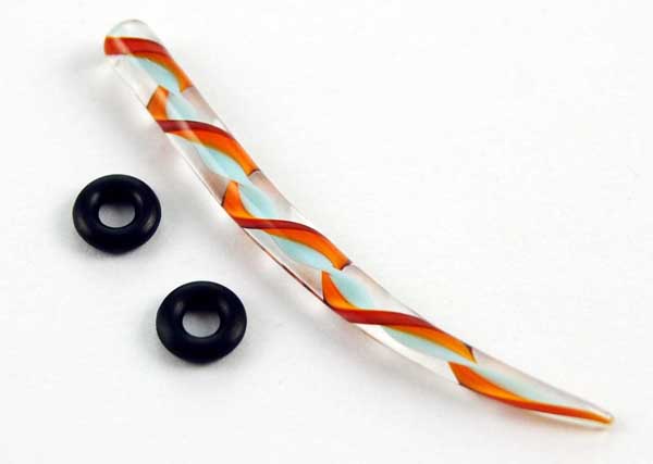 Body Piercing Stretcher Curved 10mm Brown