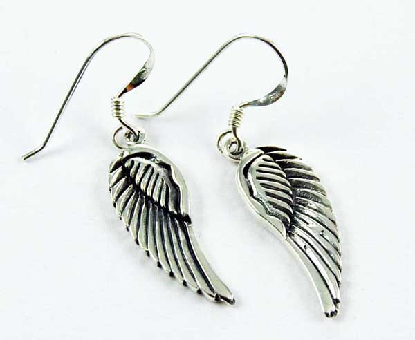 Earring Silver Wings