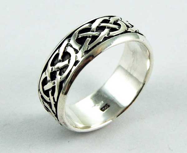 Ring Silver Celtic Band