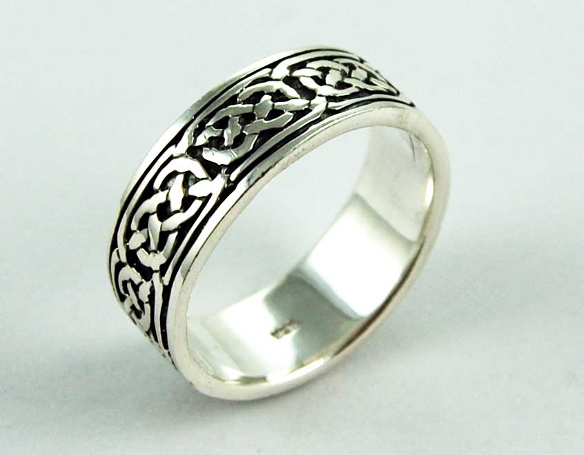 Ring Silver Celtic Band