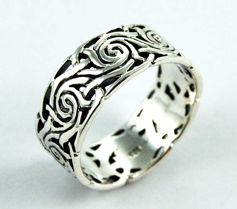 Ring Silver Celtic Band