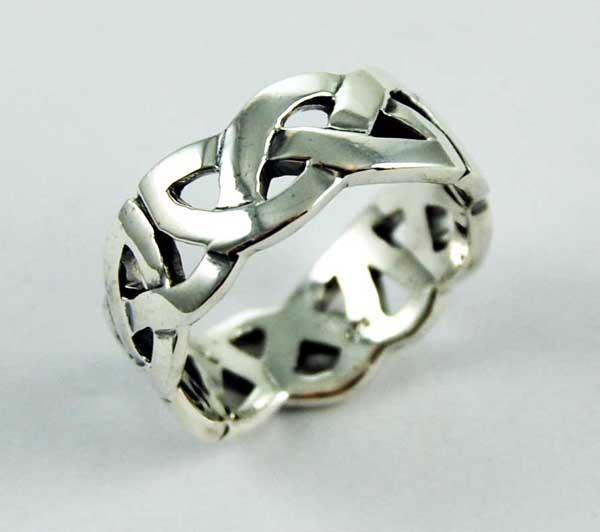 Ring Silver Celtic Band