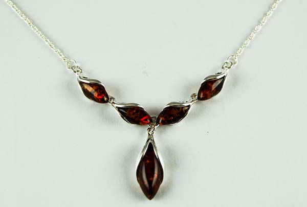 N/LACE AMBER P/DROP LEAF