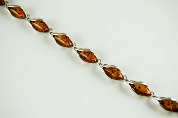 Amber Bracelet Pear Drop