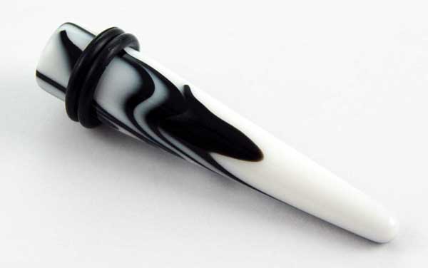 Body Piercing Stretcher Straight White 10mm