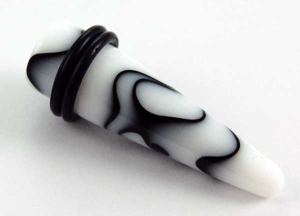 Body Piercing Stretcher Straight White 14mm