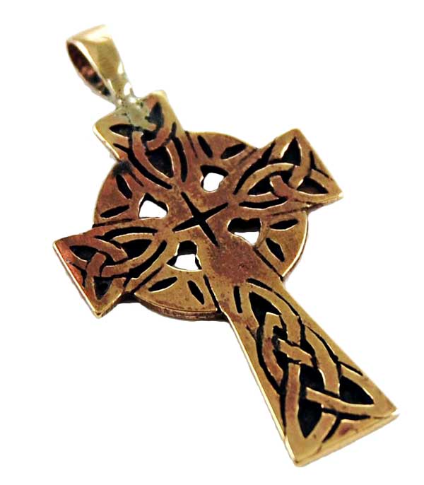 Pendant Bronze Celtic Cross