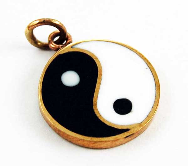 Pendant Bronze Ying Yang