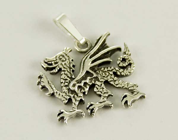 Pendant Silver Dragon H1.5xw1.8cm
