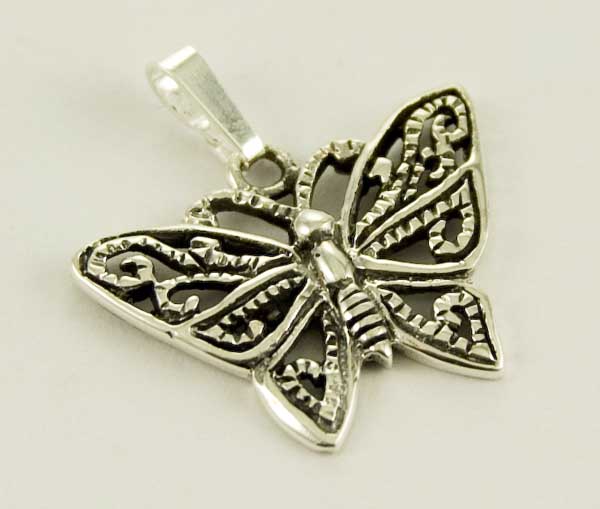 Pendant Silver Butterfly H2.3x2.2cm