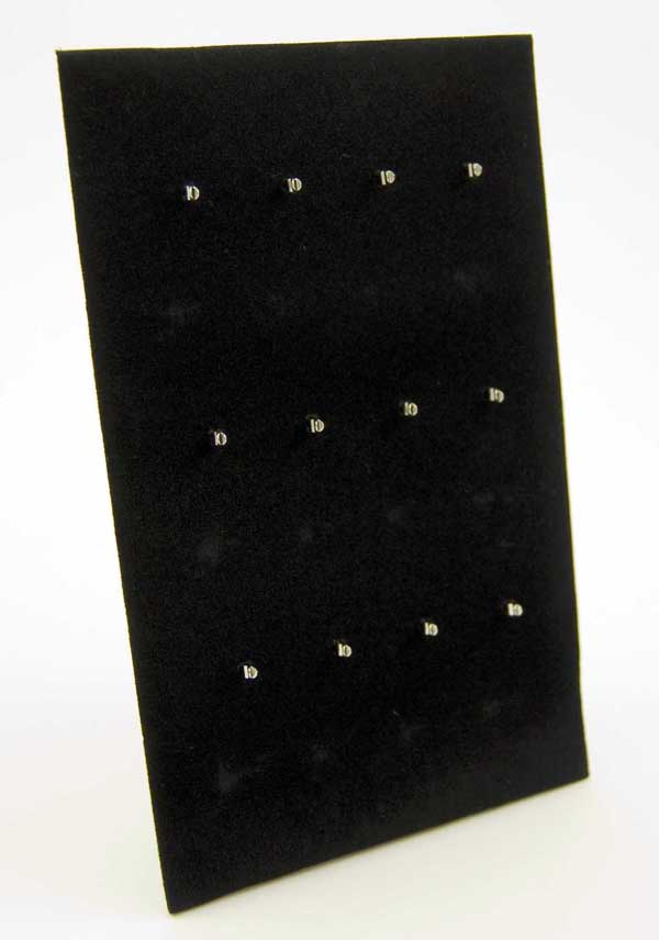 Display Velvet Black 12 Clips