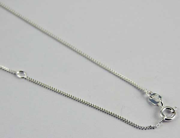 Chain Silver Adjustable 16 Inch Or 18 Inch