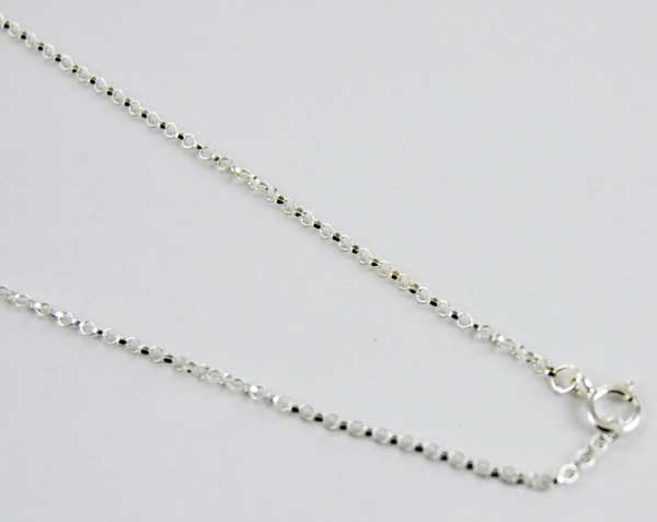 Chain Silver Belcher 18 Inch