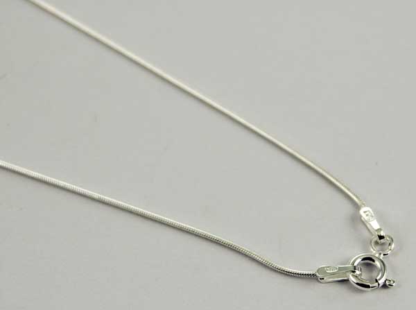 Chain Silver Snake 18 Inch