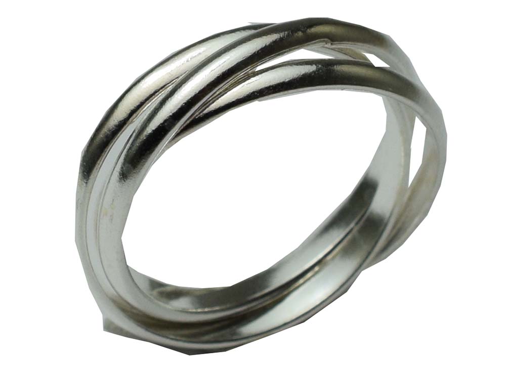 Ring Silver Plain Russian Band