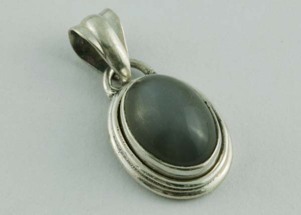 Silver Pendant Stone No P257 925 Sterling