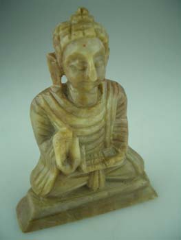 Soapstone Buddha 9.5cm 3pcs