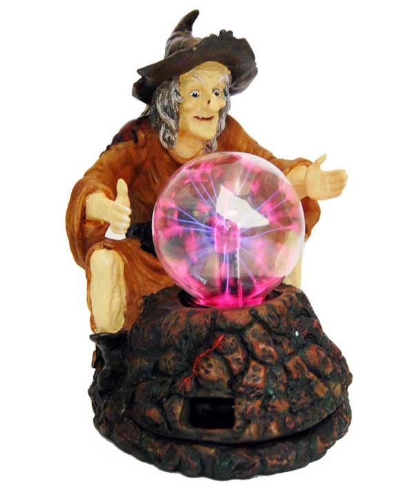 Witch With Plasma Ball