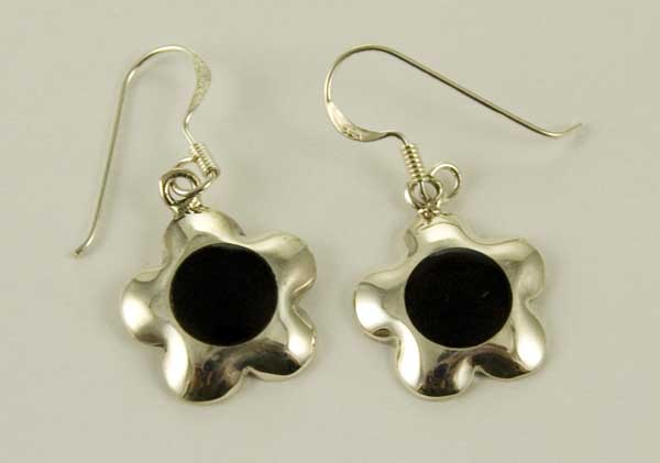Silver Earring Abl Flower