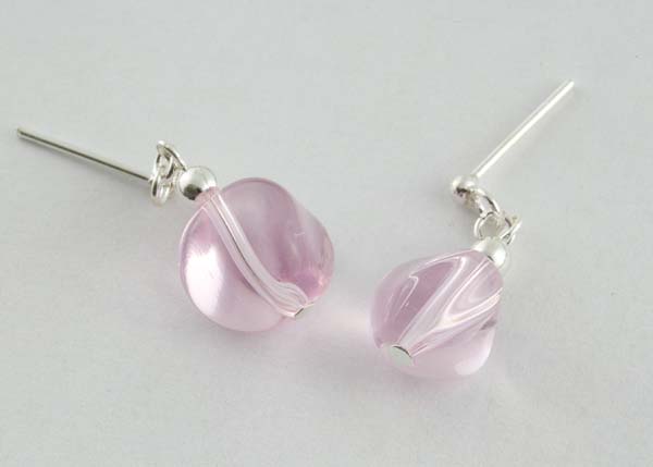 Earring Silver Colour Ball