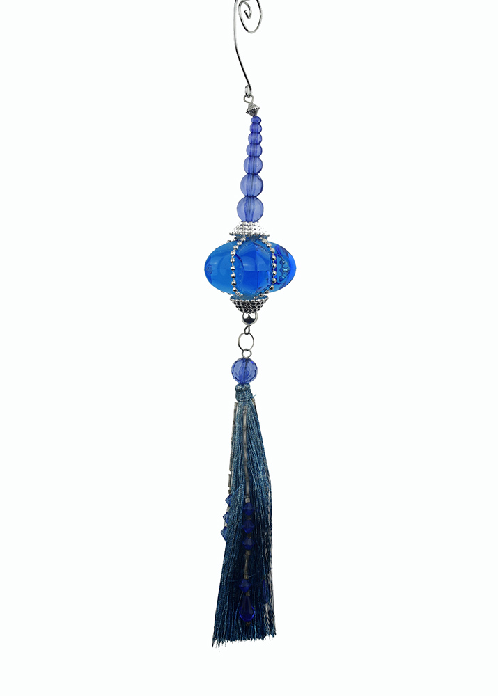 Decorative Tassel 24cm Blue