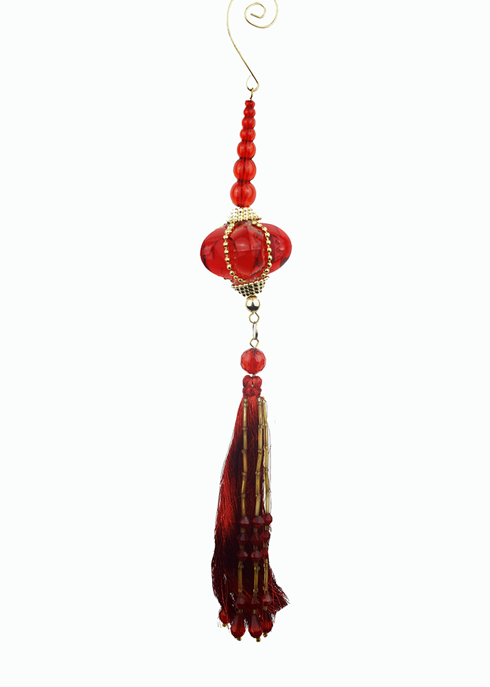 Decorative Tassel 24cm Red