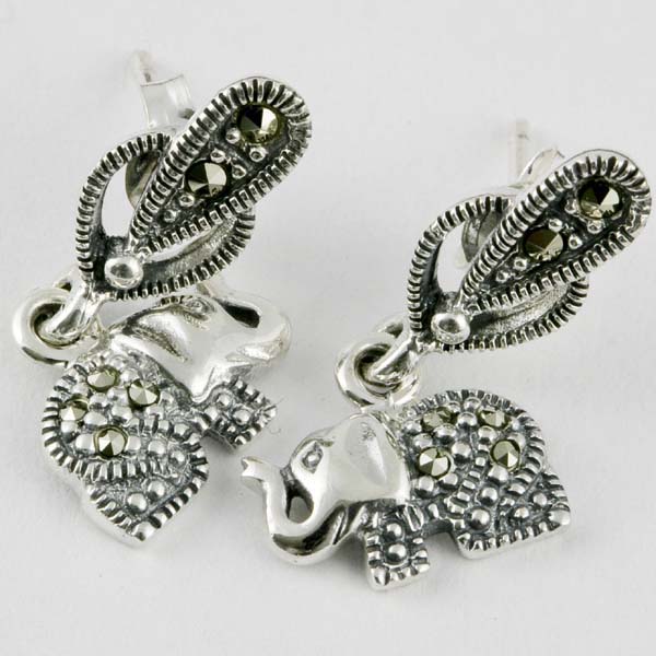 Marcasite Earring Hh-021