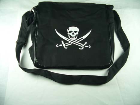 Bag Black Skull And Sword