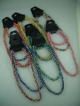 Bracelet And Necklace Set Assorted Cols