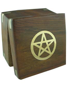 Box Wood Assorted Brass Inlay