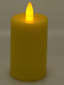 Candle Smart Yellow 9cm 5pcs