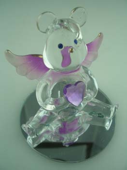 Bear Crystal February 5.5cm