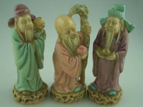 Figurine Gods Set Of 3 10cm
