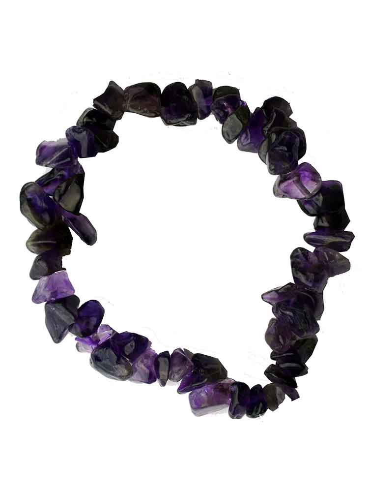B/LET STONE CHIPPED AMETHYST 8"