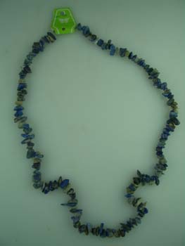 Necklace Stone Chipped Lapis