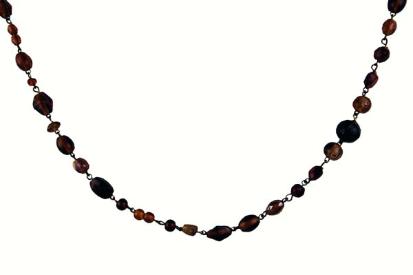 Fashion Necklace Amber
