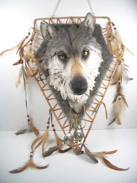 Decoration Wolf Head 06b320