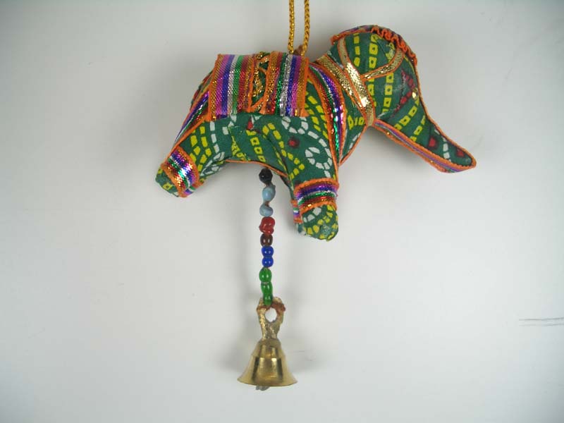 Puppet Elephant Single Chunari With 1 Elephant L8cm Ov*MORE INFO