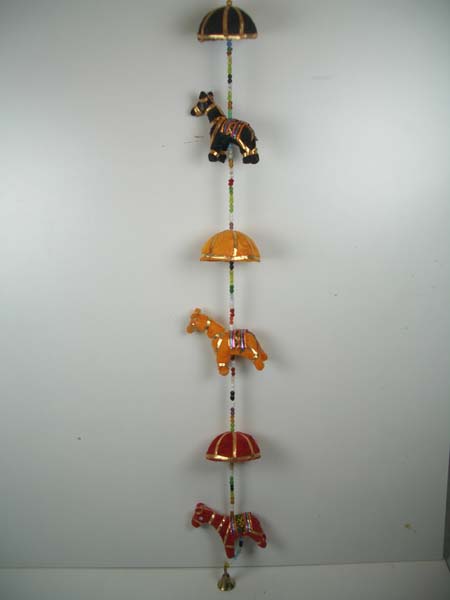 Puppet Horses 3 Horses L7cm Overall Length Of Item Is 80cm